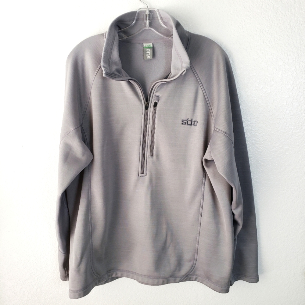 STIO Fremont Stretch Fleece Half Zip Sweatshirt Jacket size XL Men's
